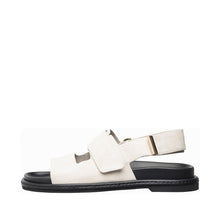 Womens Leather Slingback Sandals Black Sole Comfort Style - Make up - Thumbnail 2 | A31 Delilah