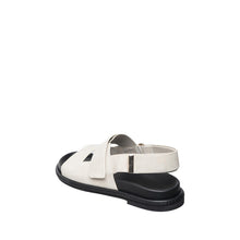 Womens Leather Slingback Sandals Black Sole Comfort Style - Make up - Thumbnail 5 | A31 Delilah
