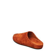 Womens Suede Open Toe Slide Slippers Cozy Comfort - Tobacco - Thumbnail 6 | A32 Destiny