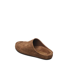 Womens Suede Open Toe Slide Slippers Cozy Comfort - Taupe - Thumbnail 17 | A32 Destiny