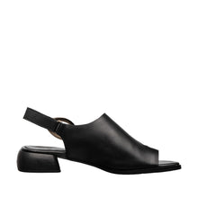 Chunky Heel Slingback Sandals – Bold Style & Comfort - Black - Thumbnail 3 | B22 Layla