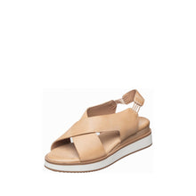 Womens Cross Strap Platform Sandals Slingback Comfort Style - Make up - Thumbnail 1 | B38 Kylie Sport