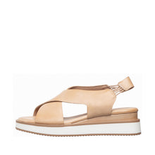 Womens Cross Strap Platform Sandals Slingback Comfort Style - Make up - Thumbnail 2 | B38 Kylie Sport
