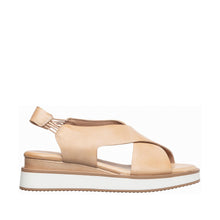 Womens Cross Strap Platform Sandals Slingback Comfort Style - Make up - Thumbnail 3 | B38 Kylie Sport