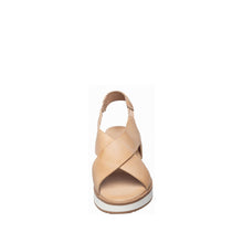 Womens Cross Strap Platform Sandals Slingback Comfort Style - Make up - Thumbnail 4 | B38 Kylie Sport