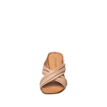 Womens Twisted Strap Block Heel Sandals Comfortable Chic - Blush - Thumbnail 10 | C57 Lucy