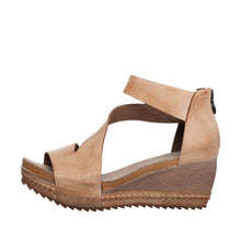 Womens Strappy Wedge Sandals Platform Comfort Style - Make up - Thumbnail 2 | D02 Davi