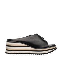 High Platform Bow Mules – Stand Tall in Style - Black - Thumbnail 3 | E40 Padme