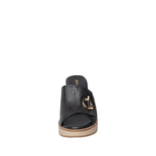 Womens Cork Wedge Slide Sandals Platform Comfort Style - Black - Thumbnail 4 | F06 Jupiter