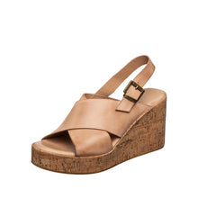 High Platform Cork Wedge Sandals – Elevated Style - Make up - Thumbnail 11 | H34 Aly
