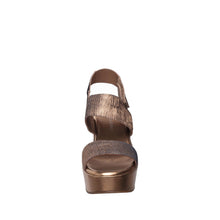 Womens Metallic Platform Wedge Sandals Strappy Comfort Style - Bronze - Thumbnail 4 | H63 Jill