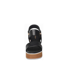 Womens Platform Sandals Chunky Heel Ankle Strap Comfort Style - Black - Thumbnail 10 | I17 Kendra