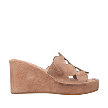 Womens Braided Strap Platform Wedge Sandals Comfort Style - Blush - Thumbnail 15 | I24 Opal