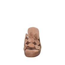Womens Braided Strap Platform Wedge Sandals Comfort Style - Blush - Thumbnail 16 | I24 Opal