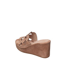 Womens Braided Strap Platform Wedge Sandals Comfort Style - Blush - Thumbnail 17 | I24 Opal