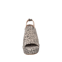 Womens Leopard Print Wedge Sandals Ankle Strap Platform Style - Make up - Thumbnail 10 | I28 Brooklyn