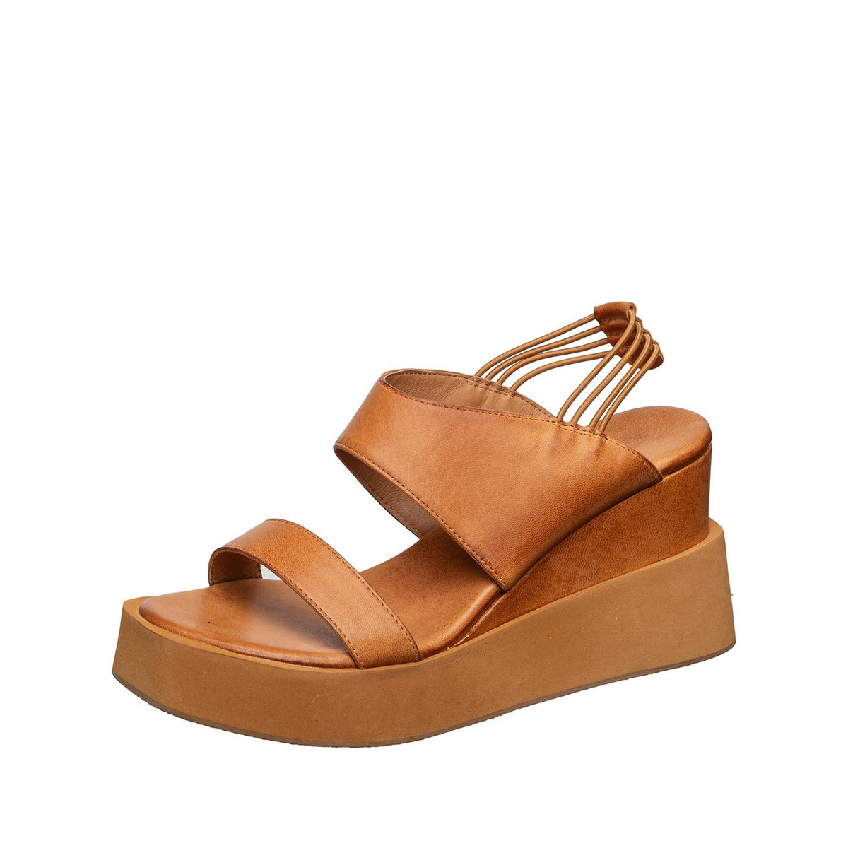 靴 Front cross ribbon platform sandal High Platform Cross Strap Sandals – Chic, Bold & Comfortable
