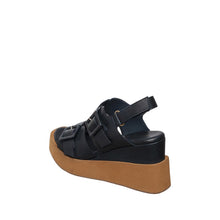 Womens Platform Buckle Sandals Wedge Heel Comfort Style - Dragonfly - Thumbnail 11 | I79 Georgia