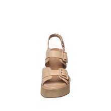Womens Platform Buckle Sandals Wedge Heel Comfort Style - Make up - Thumbnail 5 | I79 Georgia