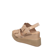 Womens Platform Buckle Sandals Wedge Heel Comfort Style - Make up - Thumbnail 10 | I79 Georgia
