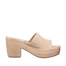 Womens Platform Mule Sandals Block Heel Comfort Style - Make up - Thumbnail 9 | K16 Jupiter