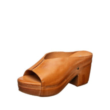 Peep Toe Platform Mules – Chic, Comfortable & Versatile - Tan - Thumbnail 6 | K23 Kaitlin