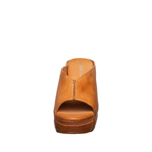 Peep Toe Platform Mules – Chic, Comfortable & Versatile - Tan - Thumbnail 9 | K23 Kaitlin