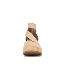 Cut Out Booties Crossover Straps Low Wedge - Make Up - Thumbnail 18 | M81 Ravi Flex