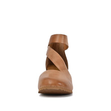 Cut Out Booties Crossover Straps Low Wedge - Taupe - Thumbnail 25 | M81 Ravi Flex