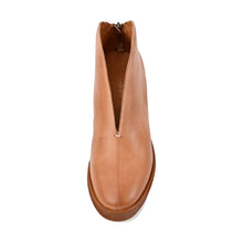 High Heel Ankle Booties Hand-Brushed Leather - Taupe - Thumbnail 20 | Q50 Easten