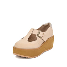 Platform Mary Jane Clogs Buckle Strap Leather - Make Up - Thumbnail 15 | Q82 Preston