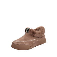 Shearling Lined Moccasin Slippers Comfort Sole - Blush - Thumbnail 1 | X01 Portia
