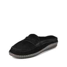 Comfy Suede Mules in Six Everyday Colours - Black - Thumbnail 2 | X60 Mimi