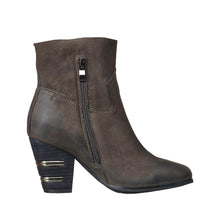 Details - Black - Thumbnail 3 | 924 Inset Heel & Stitched Bootie