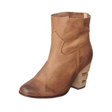 Details - Taupe - Thumbnail 6 | 924 Inset Heel & Stitched Bootie