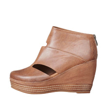 Details - Taupe - Thumbnail 7 | 984 Hi Cut & Wrap Wedge