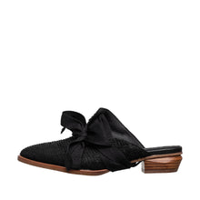 Load image into Gallery viewer, Leather Mule Slides B51 Ladee  - Black
