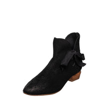 L34 Linden Comfortable Fall Boots Details - Black L34 Linden Comfortable Fall Boots - Thumbnail 10 | L34 Linden Women's Comfy Leather Winter Booties