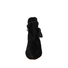 L34 Linden Comfortable Fall Boots Details - Black - Thumbnail 12 | L34 Linden Women's Comfy Leather Winter Booties