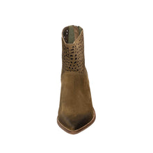 Load image into Gallery viewer, Olive Fall Suede Ankle Booties X55 Cass