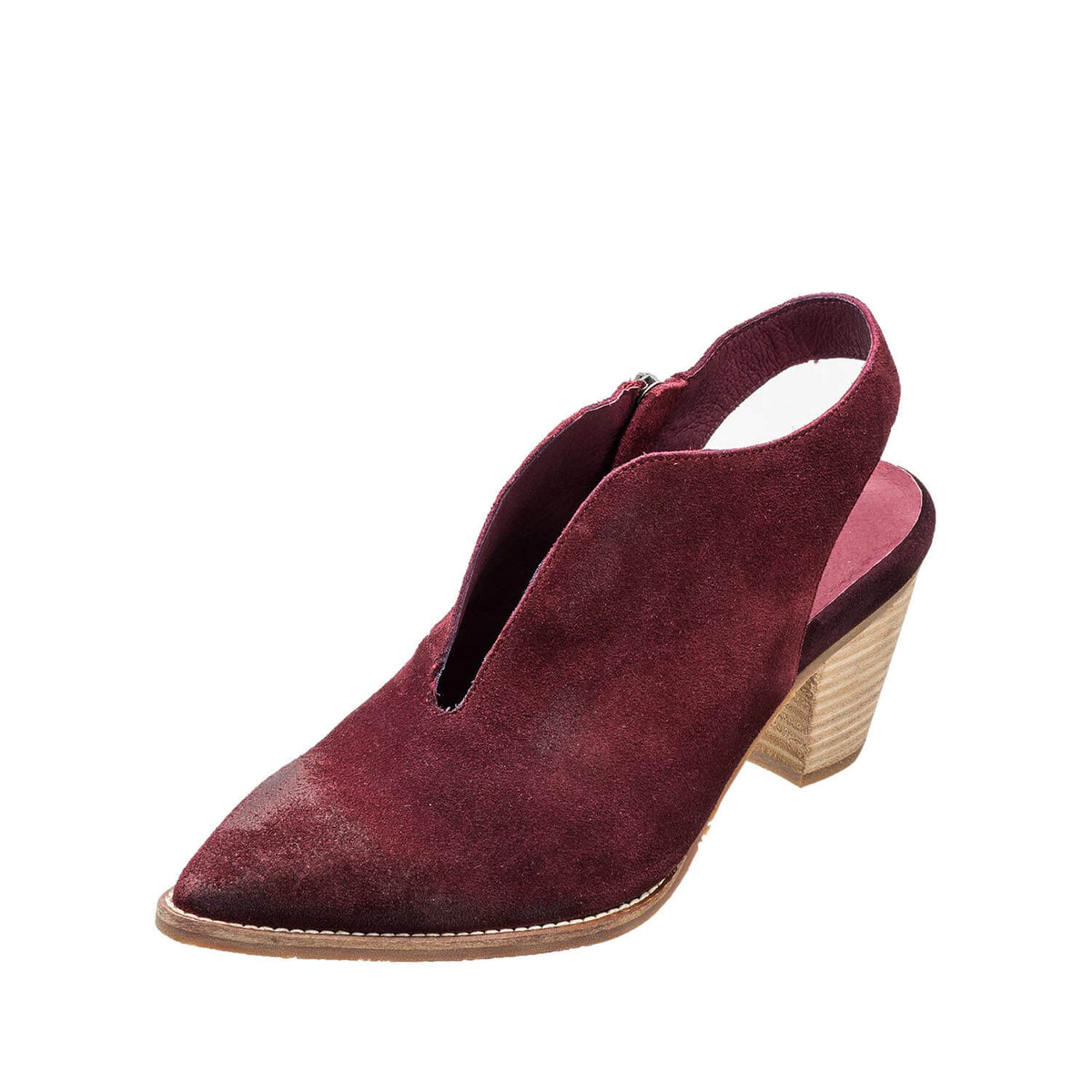 suede mule shoes