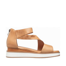 Womens Platform Ankle Strap Sandals Wedge Heel Comfort Style - Taupe - Thumbnail 4 | B40 Davi  Sport
