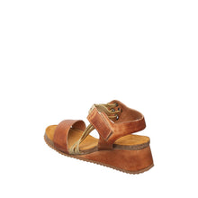 Womens Metallic Wedge Sandals Ankle Wrap Comfort Style - Taupe - Thumbnail 10 | B82 Bianca Flex
