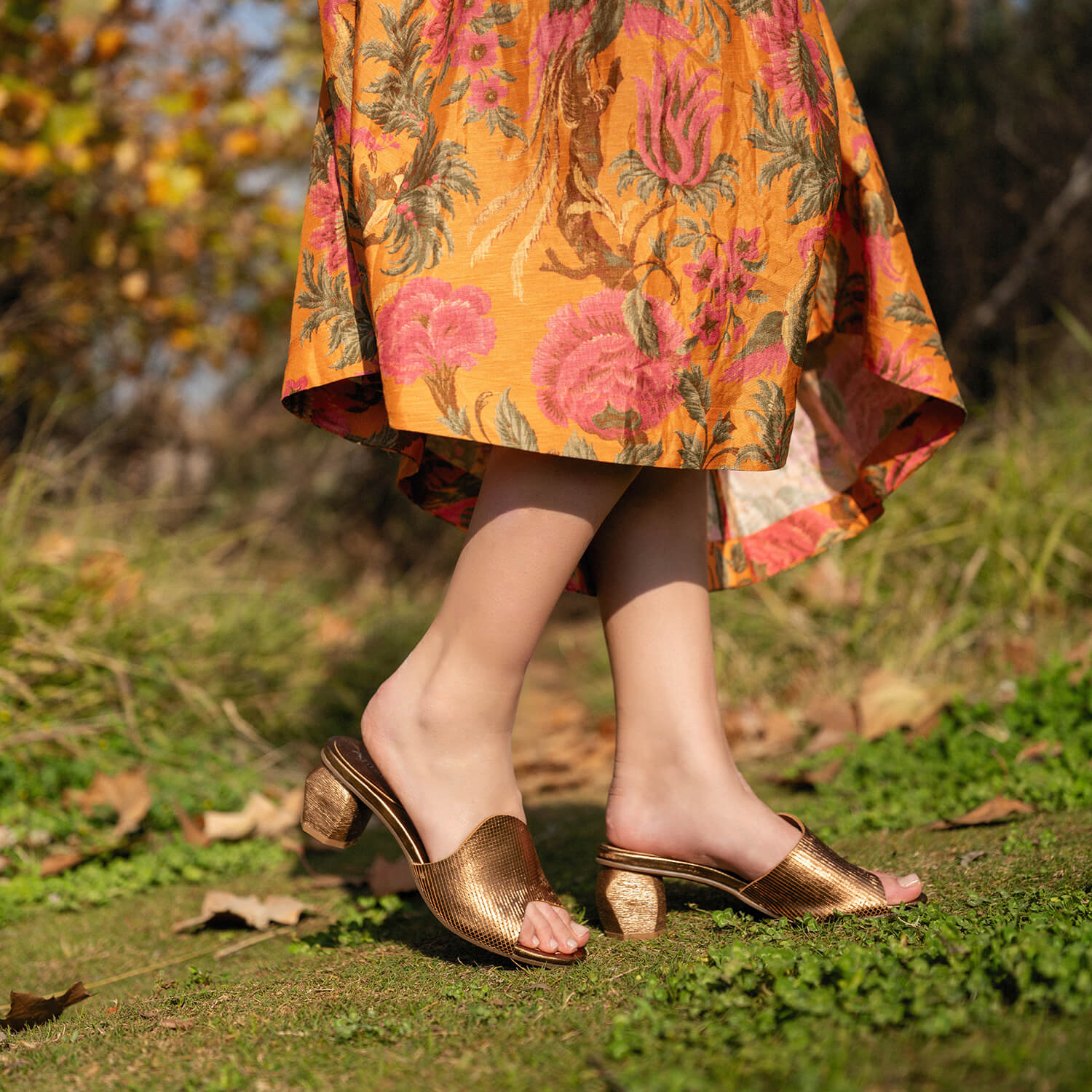 Block Heel Mules – Sleek & Modern Design | Antelope