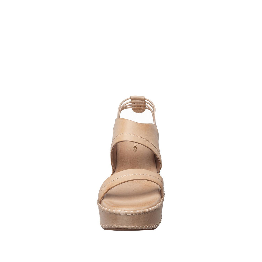 Womens Platform Wedge Sandals Ankle Strap Comfort Style - Make up - View 4 | H56 Jackie