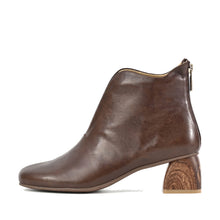 Comfortable Ankle Boots Cognac and Chocolate Leather - Chocolate - Thumbnail 3 | M70 Gabrielle
