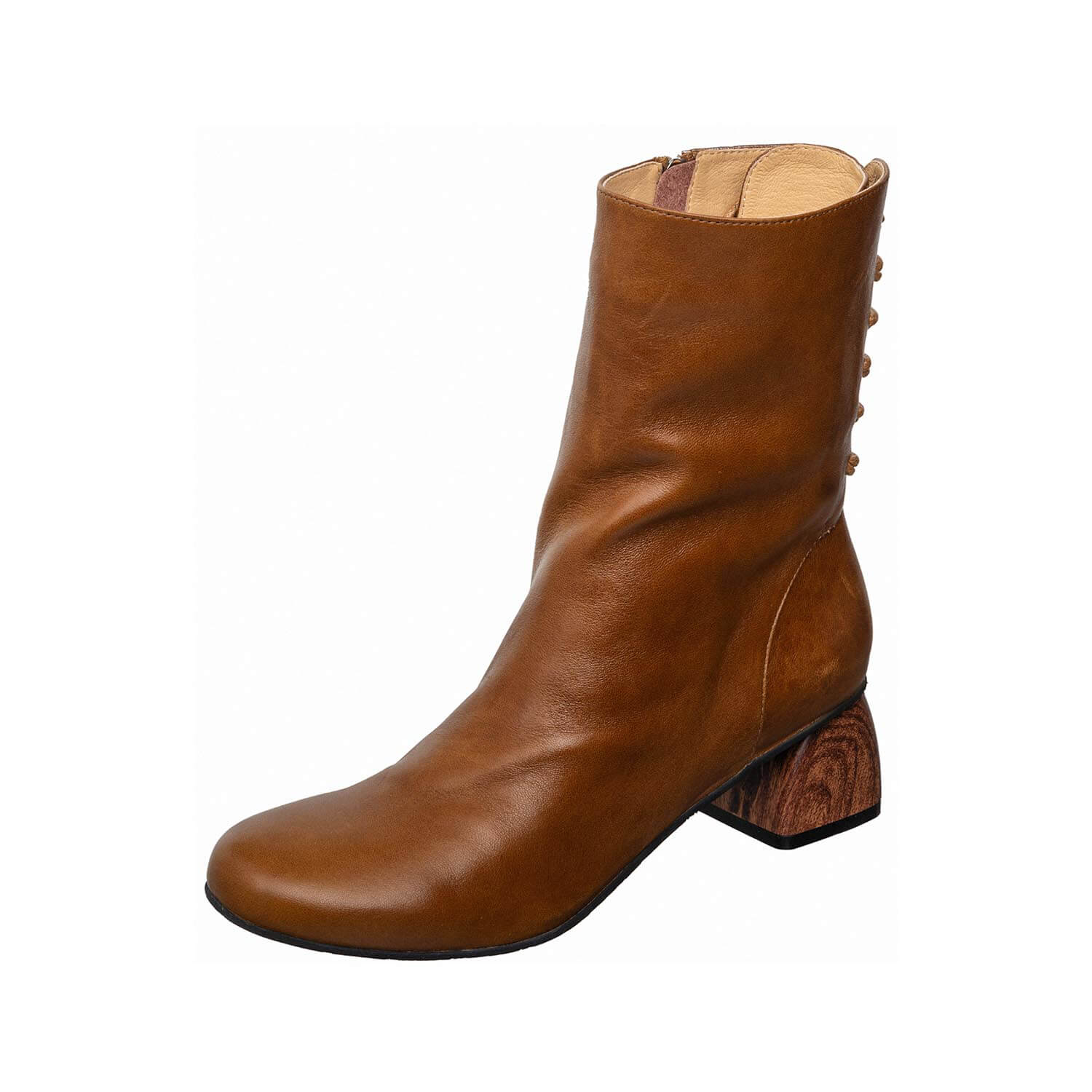 Antelope M75 Nyssa whiskey nappa leather short boot thumbnail