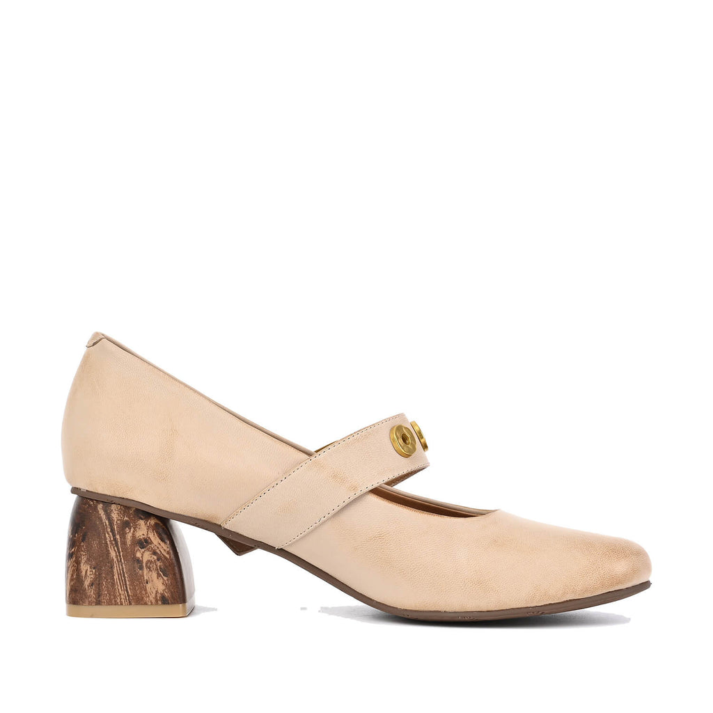 Black Mary Jane Shoes Buckle Strap Low Heel - Make Up - View 17 | M77 Gigi