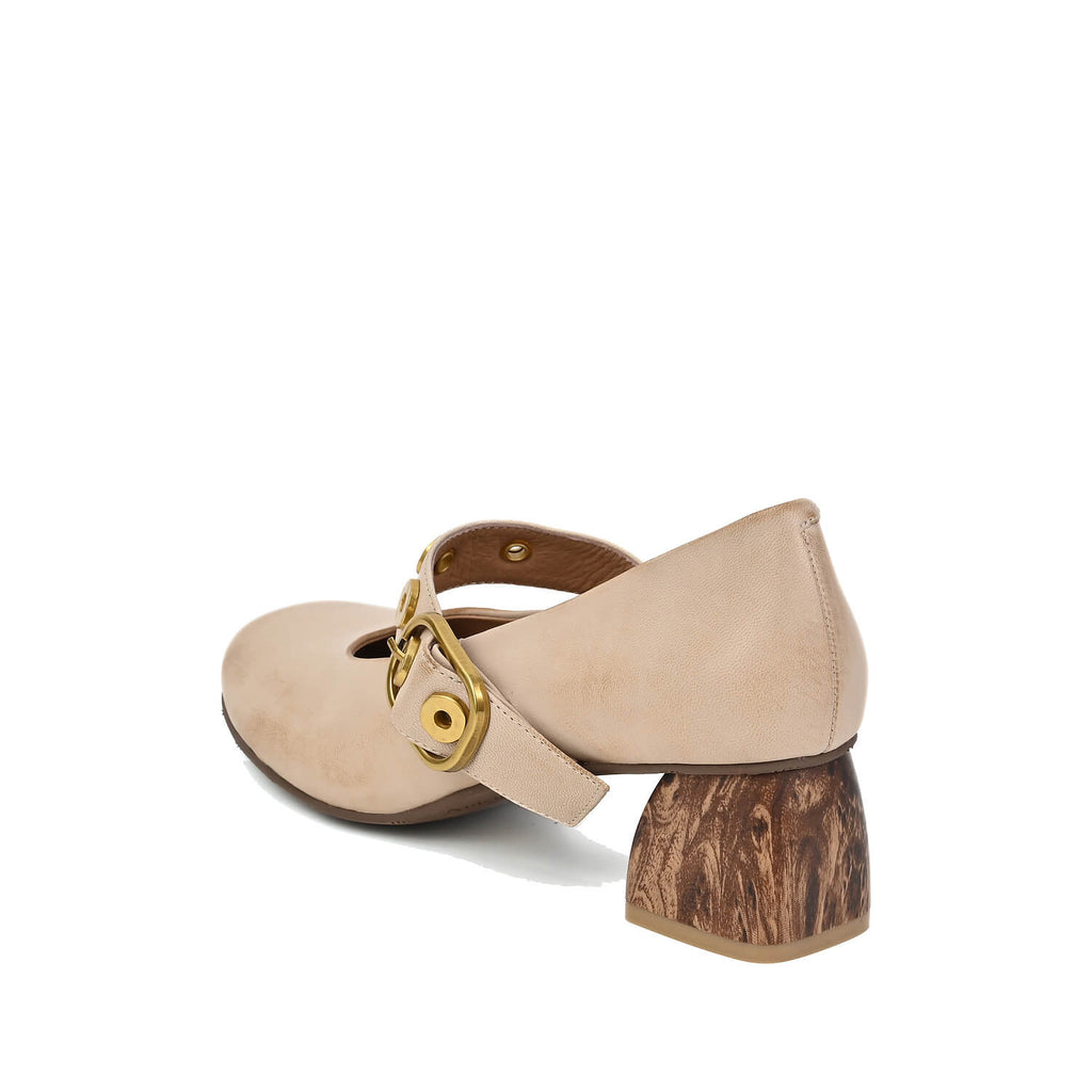 Black Mary Jane Shoes Buckle Strap Low Heel - Make Up - View 19 | M77 Gigi