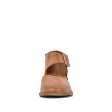 Cut Out Mary Jane Shoes Black Leather Buckle - Taupe - Thumbnail 11 | O44 Sarah
